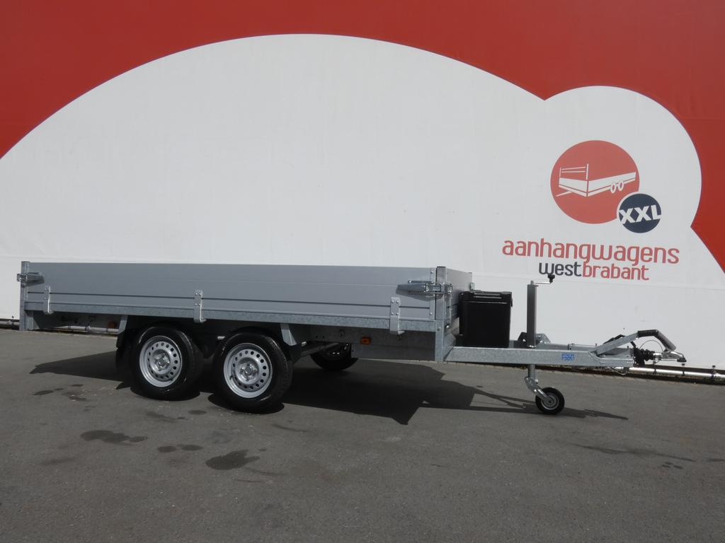 Anssems Plateauwagen tandemas 325x178cm 2000kg